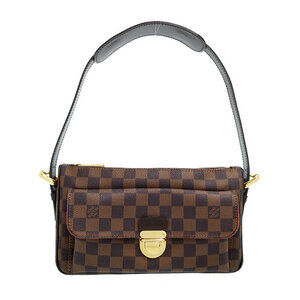Louis Vuitton Damier Ebene Brown Ravello Shoulder Bag Long Strap